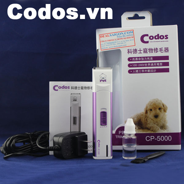 Tông đơ cắt lông chó, mèo Codos CP 5000