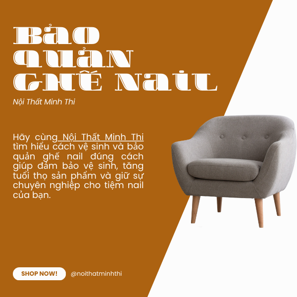 Bảo quản ghế nail