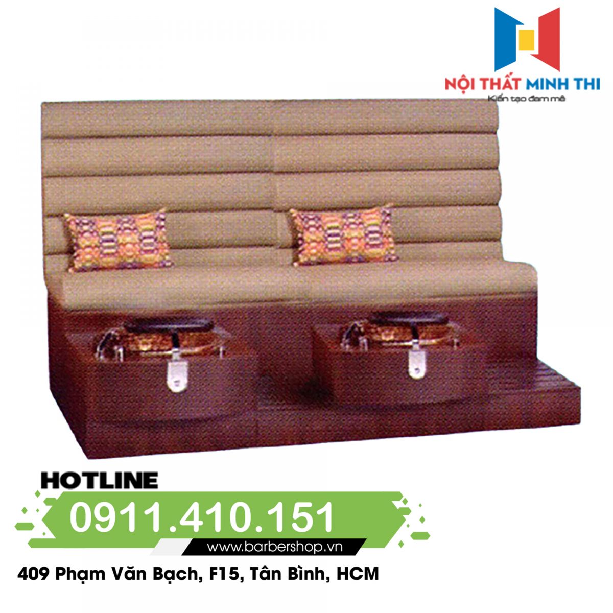 Ghế nail đôi Koria BN-758