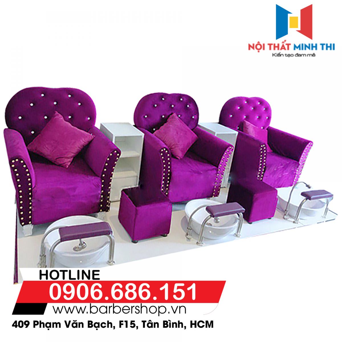 Ghế nail Koria BN-02